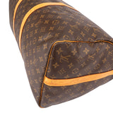 Louis Vuitton Monogram Canvas Keepall 55 Bandoulière Travel Bag