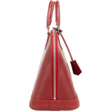 Louis Vuitton Red Epi Leather Alma PM Handbag