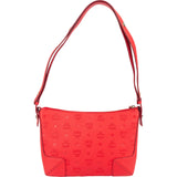 MCM Visetos Monogram Embossed Crossbody Bag