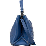 Bottega Veneta Intrecciato Leather Napoli Handbag