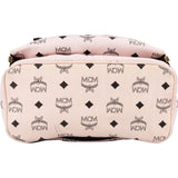 MCM Monogram Visetos Stark Studded Bicolor 2 in 1 Backpack