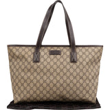 Gucci Monogram GG Supreme Tote Handbag
