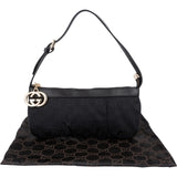 Gucci Monogram GG Canvas Charm Pochette Shoulder Bag