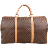 Celine Macadam Monogram Canvas Boston 50 Travel Bag
