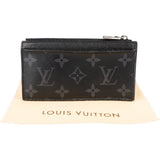 Louis Vuitton Monogram Eclipse Canvas Coin Purse Card Holder