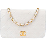 Chanel Quilted Lambskin 24K Gold Mini Crossbody Bag