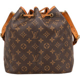 Louis Vuitton Monogram Canvas Sac Noé Petit Shoulder Bag