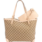 Gucci Monogram GG Tote Shoulder Bag