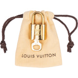 Louis Vuitton Classic Gold Lock Schloss Padlock