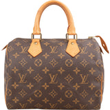 Louis Vuitton Monogram Canvas Speedy 25 Handbag