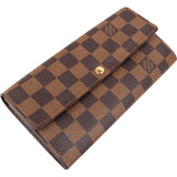 Louis Vuitton Monogram Damier Ebene Sarah Wallet
