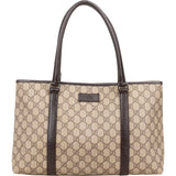 Gucci Monogram GG Supreme Canvas Tote Shoulder Bag
