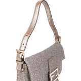 Fendi Limited FF Crystal Baguette Shoulder Bag