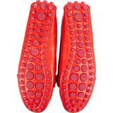 Louis Vuitton Red Vernis Leather Oxford Loafers (37,5)