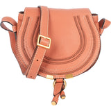 Chloé Grained Leather Marcie Saddle Crossbody Bag