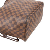 Louis Vuitton Monogram Damier Ebene Canvas Neverfull MM Shoulder Bag
