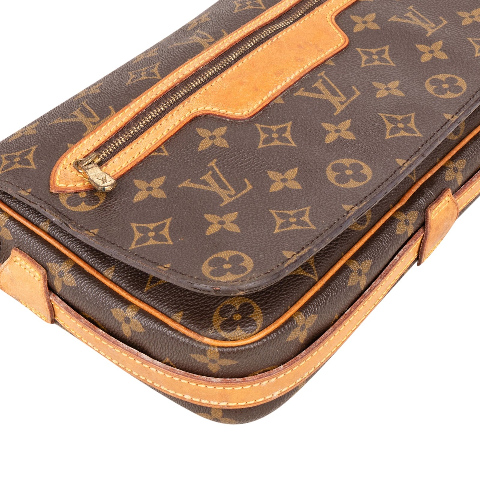 Louis Vuitton Monogram Canvas Saint Germain GM Crossbody Bag - vintageandkickz