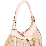Gucci Monogram GG Canvas Abbey D-Ring Hobo Shoulder Bag