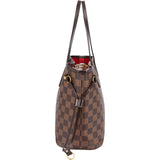 Louis Vuitton Monogram Damier Ebene Neverfull PM Shoulder Bag