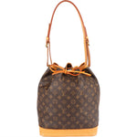 Louis Vuitton Monogram Canvas Sac Noé Grande Shoulder Bag - vintageandkickz