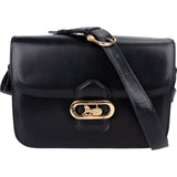 Celine Blue Boxcalf Carriage Triomphe Shoulder Bag