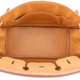 Hermès Natural Courchevel Leather Birkin 35 Handbag