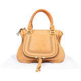 Chloé Brown Suede Marcie Handbag