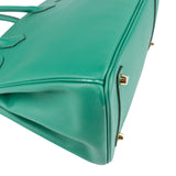 Hermès Vert Vertigo Epsom Leather Gold Birkin 30 Handbag