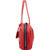 Prada Red Padded Soft Calfskin Shoulder Bag