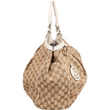 Gucci Monogram GG Canvas Sukey Shoulder Bag