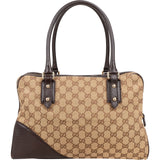 Gucci Monogram GG Canvas Horsebit Handbag
