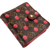 Louis Vuitton Limited Monogram Murakami Cherry Compact Zip Wallet