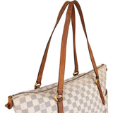 Louis Vuitton Monogram Damier Azur Canvas Totally GM Shoulder Bag
