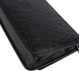 [🔄️B06 / F04] Chanel Embossed Calfskin Camellia On Chain Wallet - vintageandkickz