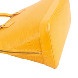 Louis Vuitton Yellow Epi Leather Alma PM Handbag