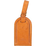 [🔄️B10 / F71] Louis Vuitton Vachetta Leather Luggage Tag - vintageandkickz