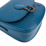 Louis Vuitton Blue Epi Leather Saint Cloud PM Crossbody Bag