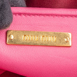 Miu Miu Matelassé Nappa Leather Clutch Crossbody Bag