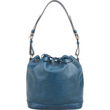Louis Vuitton Blue Epi Leather NM Sac Noé Petit Shoulder Bag