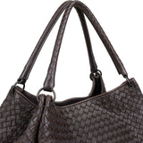 Bottega Veneta Intrecciato Leather Campana Shoulder Bag