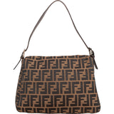 Fendi Monogram FF Mamma Baguette Shoulder Bag
