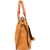 Chloé Brown Leather Marcie Handbag