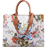 Louis Vuitton Limited Monogram Tufted Garden Urs Fischer OnTheGo MM Shoulder Bag
