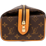 Louis Vuitton Monogram Canvas Trousse Patte Pression Cosmetic Pouch