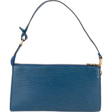 Louis Vuitton Blue Epi Leather Pochette Accessoires Handbag