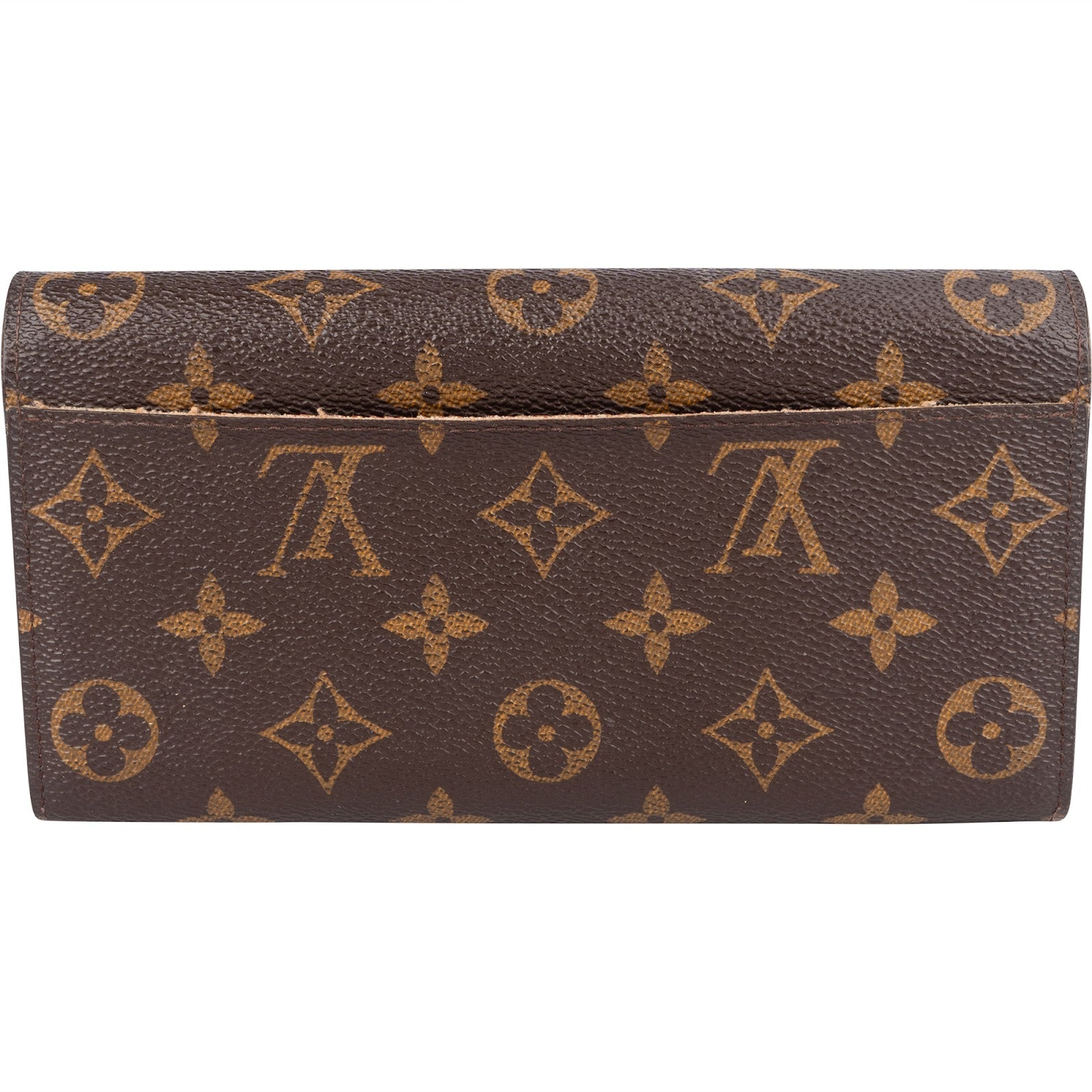 Louis Vuitton Monogram Canvas Sarah Wallet - vintageandkickz
