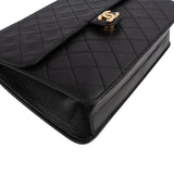Chanel Quilted Lambskin Single Flap Shoulder Bag