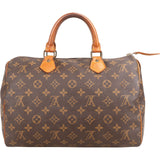 Louis Vuitton Monogram Canvas Speedy 30 Handbag