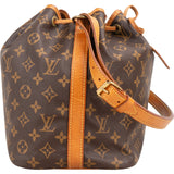 Louis Vuitton Monogram Canvas Sac Noé Petit Shoulder Bag