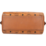 MCM Monogram Visetos Small Boston Crossbody Handbag
